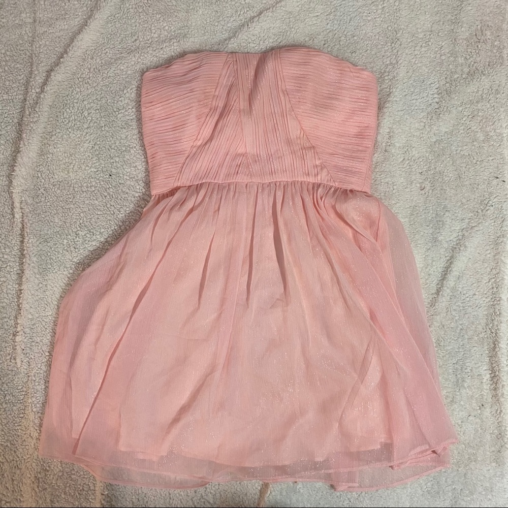 light pink semi formal dress